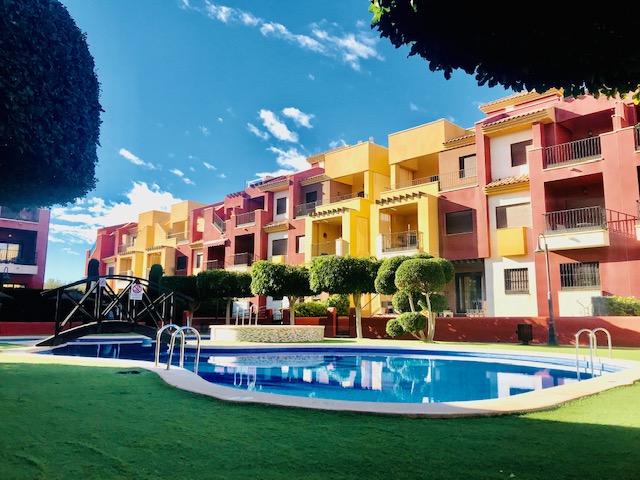 3 bed 2 bath luxury ground floor apartment with gymnasium and sauna in Lomas de Cabo Roig